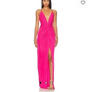 Katie May Hot pink dress! Size XS new with tags. Super stretchy and flattering!